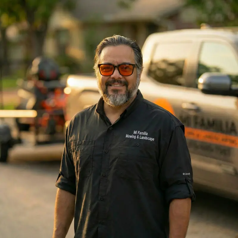 Gabe Pena, Owner of Mi Familia Lawn & Landscaping